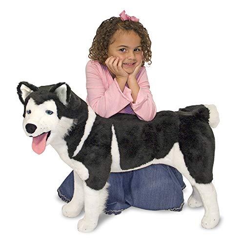 Melissa & Doug Giant Siberian Husky - Lifelike Stuffed Animal Dog